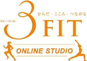 ロゴ：3FITオンラインスタジオ