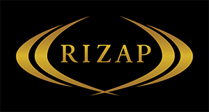 ロゴ：RIZAP／RIZAP WOMAN／RIZAP GOLF／RIZAP ENGLISH／RIZAP COOK／EXPA／chocoZAP（ちょこざっぷ）
