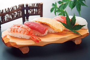 ディナー限定にぎり寿司 イメージ<br>※店舗により提供コースが異なります。